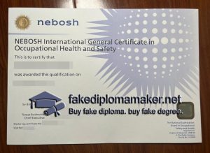NEBOSH General Certificate online